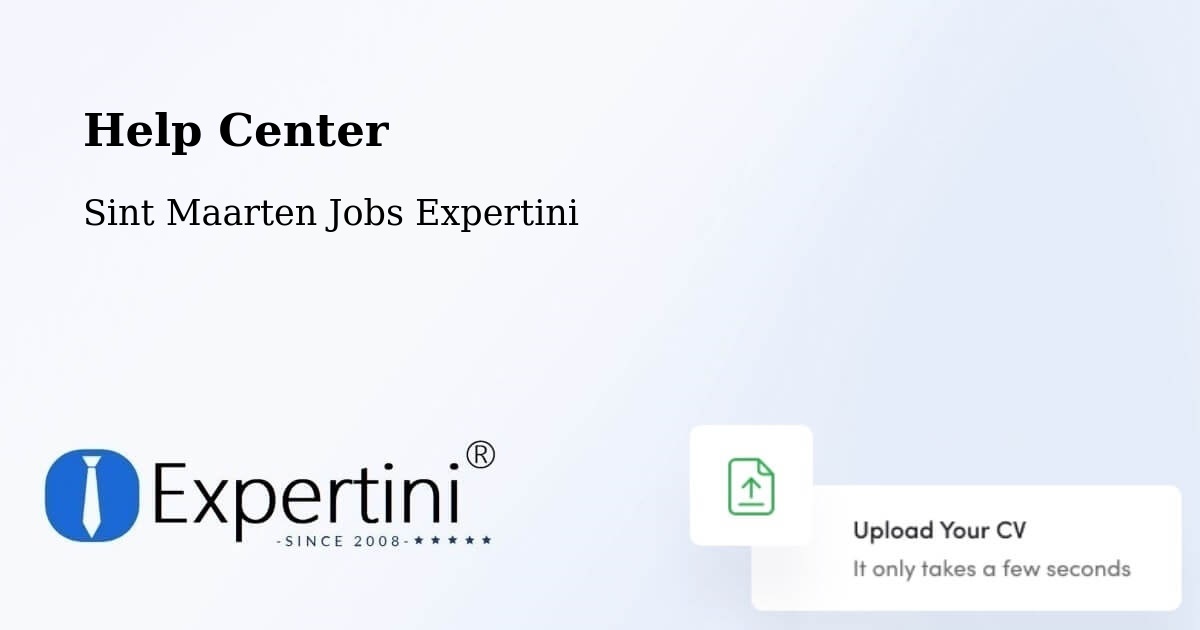 Help Center – Nazareth - Sint Maarten Jobs Expertini